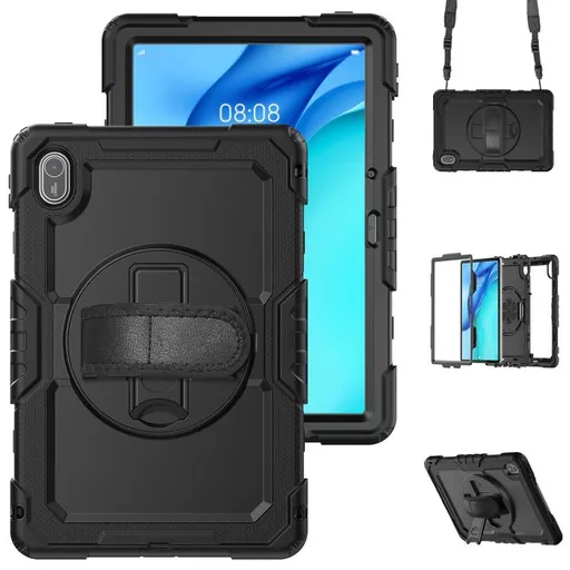 SOLID 360 Odolný obal pre Huawei MatePad SE 11 2024 čierny