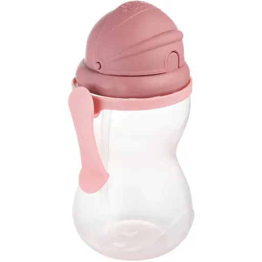 Canpol babies Sport Cup športová fľaša s rúrkou Pink 12m+ 370 ml