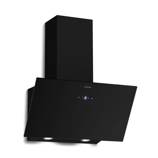 Klarstein Laurel šikmý digestor | režim odsávania vzduchu a recirkulácie | bezpečnostné sklo | 417 m³/h | 60 cm