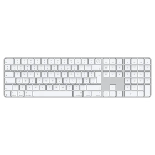 Apple Magic Keyboard Numeric Touch ID/Bezdrôtová Bluetooth/IE layout/Biela