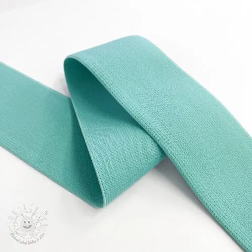 Guma hladká 4 cm old green