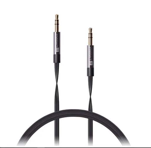 CONNECT IT Wirez 3, 5mm jack (M) - 3, 5mm jack (M), prepojovací, plochý, 2m