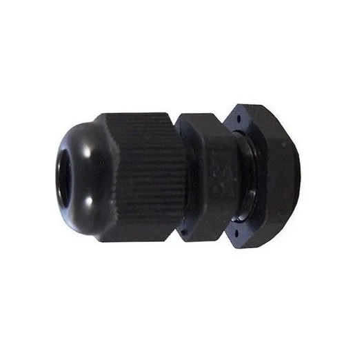 Káblová priechodka PG-7 pre kábel 3-6,5mm čierna