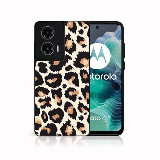 MY ART Ochranný kryt pre Motorola Moto G35 5G LEOPARD PRINT (238)