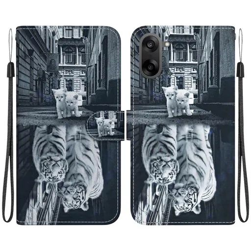 ART Peňaženkový obal pre OnePlus Nord CE 5 5G TIGER