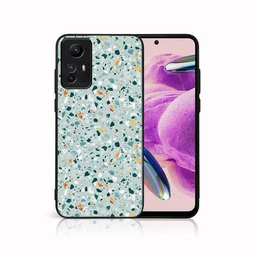 MY ART Ochranný kryt pre Xiaomi Redmi Note 12S BLUE TERRAZZO (164)