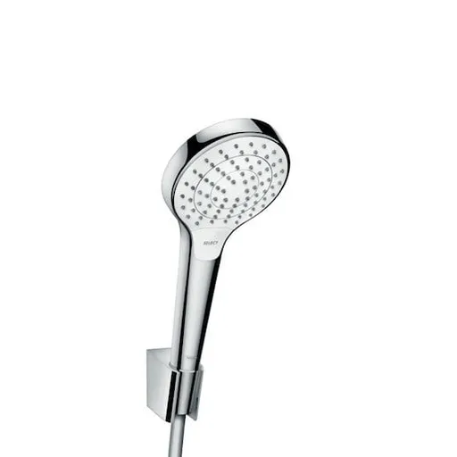 Hansgrohe Croma Select sprchová hlavica s hadicou biela/chróm 26421400