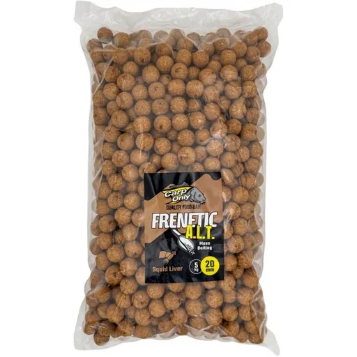 Carp only boilies frenetic a.l.t. squid pečeň 5 kg - 20 mm
