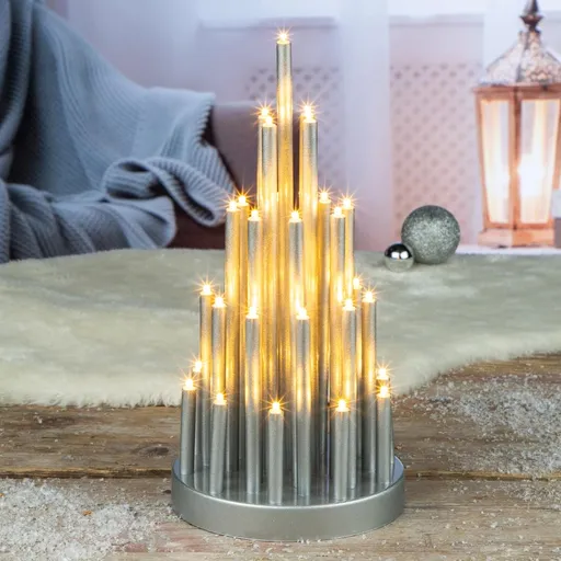 Haushalt international LED Dekorace Pyramida