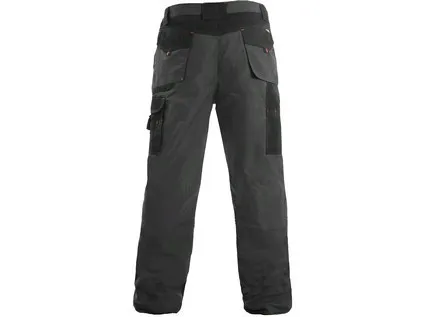 Nohavice do pása CXS SIRIUS NIKOLAS, pánske, šedo-oranžové, veľ. 52