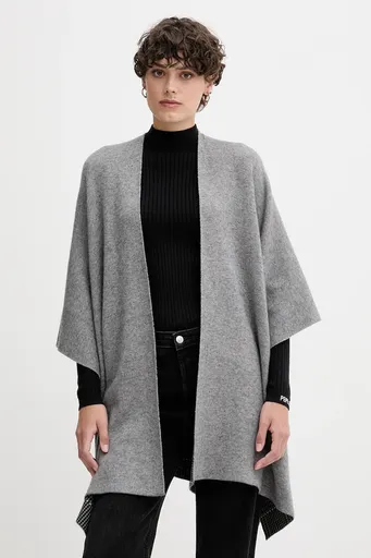 Pončo s prímesou vlny United Colors of Benetton