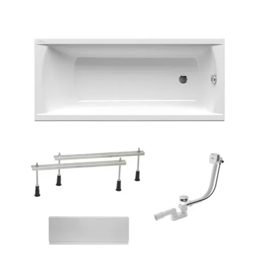 Obdĺžniková vaňa SAT Fusion 150x70 cm akrylát ľavá aj pravá SATVR150APNPC