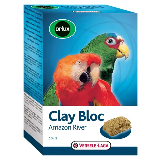 VERSELE LAGA Orlux Clay Bloc Amazon River pre stredné a väčšie papagáje 550 g
