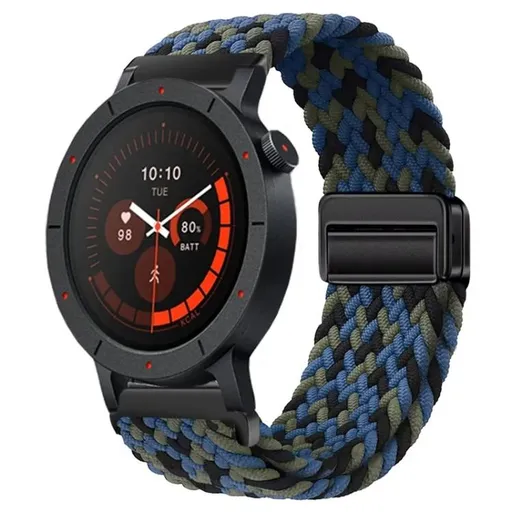 BRAIDED Nylonový remienok pre CMF Watch 3 Pro BLUE CAMO