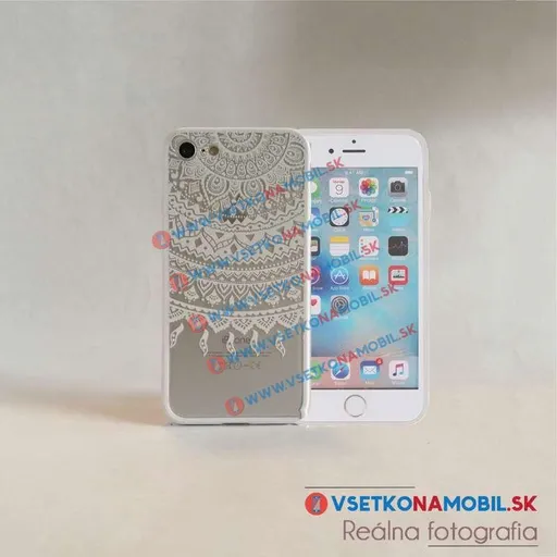 ORNA Ochranný obal Apple iPhone 6 VZOR 2 biely