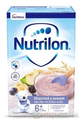Nutrilon obilno-mliečna kaša viaczrnná s ovocím 225g