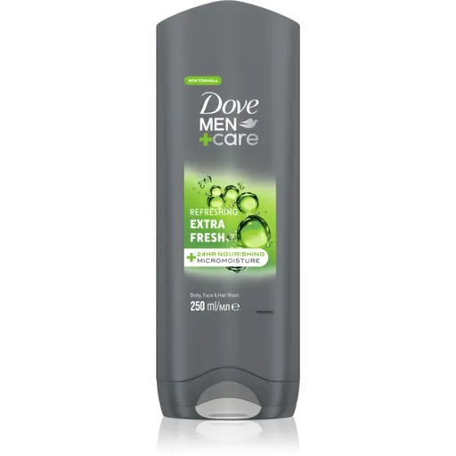 Dove Men+Care Extra Fresh sprchový gél na telo a tvár 250 ml
