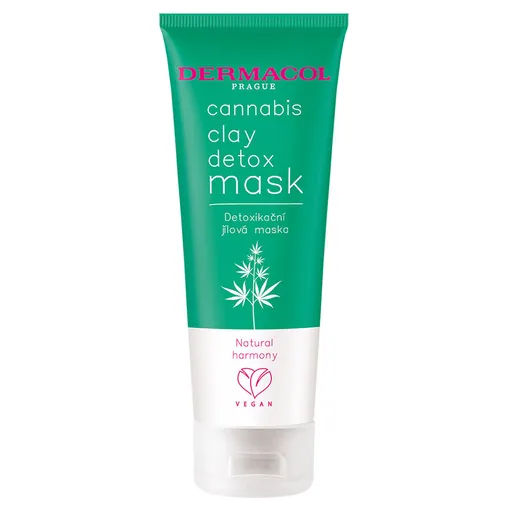 DERMACOL Cannabis Detoxikačná ílová maska 100 ml