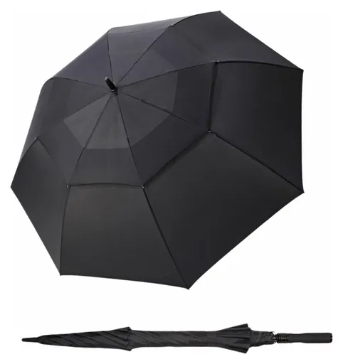 Veľký dáždnik Doppler Fiber Golf AC Air Black