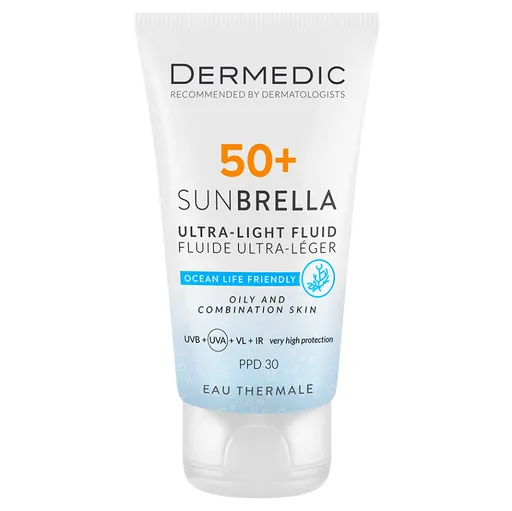 DERMEDIC Sunbrella Emulzia mastná a zmiešaná pleť SPF50+ 40 ml