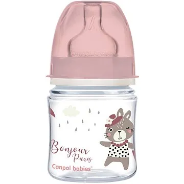 Canpol babies BONJOUR PARIS 120 ml ružová (5901691844360)