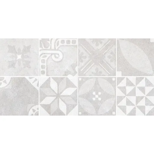 Dekor Rako Extra svetlo šedá 20x40 cm mat WADMB223.1