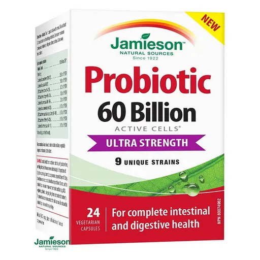 JAMIESON Probiotic 60 miliárd Ultra Strength 24 kapsúl