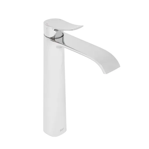 Vysoká umyvadlová batéria SAT Infinitio bez výpusti chróm SATBSINF285