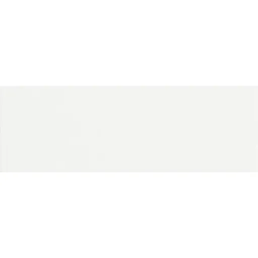 Obklad Ribesalbes Chic Colors blanco 10x30 cm mat CHICC0703