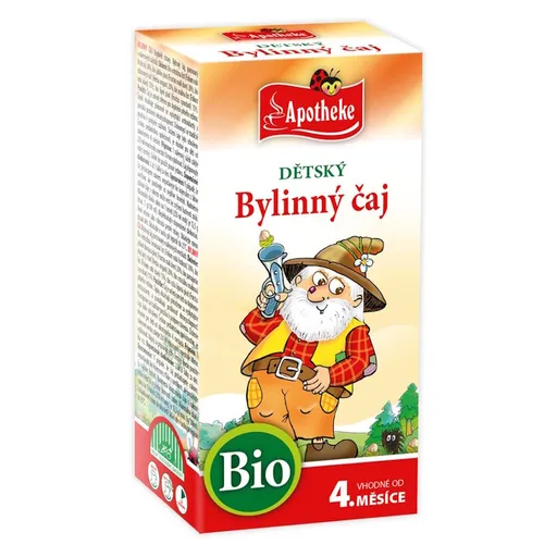 APOTHEKE Detský bylinný čaj pre bežné pitie BIO 20 vreciek