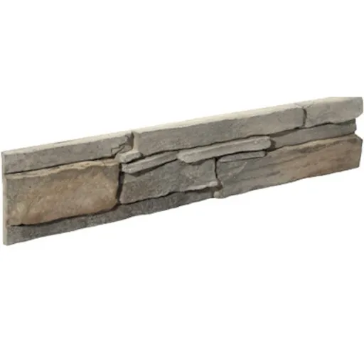 Stones Bedrock obklad grey 11,7x55 cm reliéfna BEDROCKGR