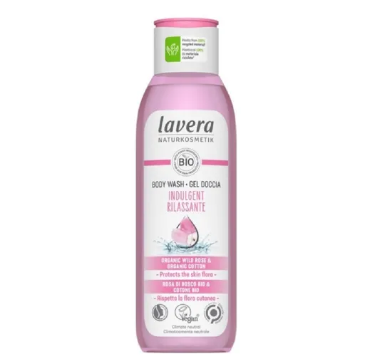 LAVERA Ošetrujúci sprchový gél s divokou ružou 250 ml