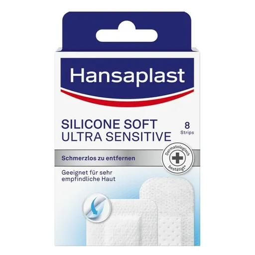 HANSAPLAST Silicone soft náplasť 8 ks