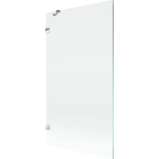 MEXEN/S - Lunar vaňová zástena FIX 100 x 150, transparent, chróm 897-100-000-01-00