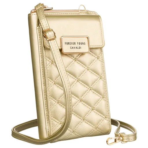 Dámska mini kabelka-peňaženka z ekologickej kože - 4U Cavaldi