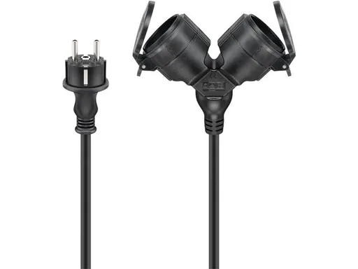 Predlžovací kábel 2 zásuvky 25m GOOBAY 65436