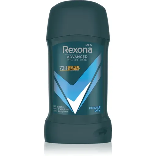 Rexona Men Advanced Protection tuhý antiperspitant 72h pre mužov Cobalt Dry 50 ml