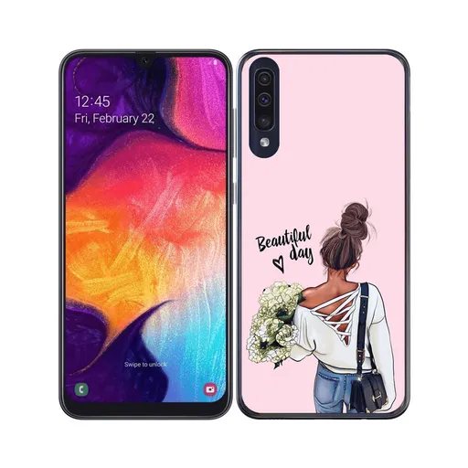 PROTEMIO MY ART Ochranný kryt Samsung Galaxy A50 DAY (136)