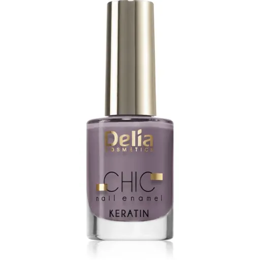 Delia Cosmetics Chic lak na nechty s keratínom odtieň Velvet 12 11 ml