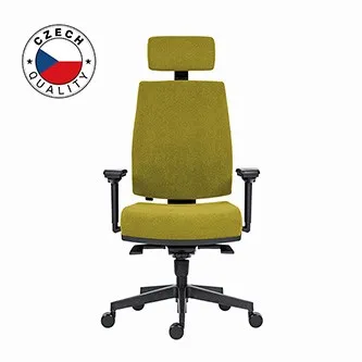 Powerton ERGO JANA Kancelářské ergonomické křeslo, Zelené