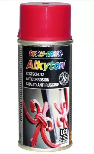 DC ALKYTON - Farba v spreji 150 ml ral 9005m - čierna matná