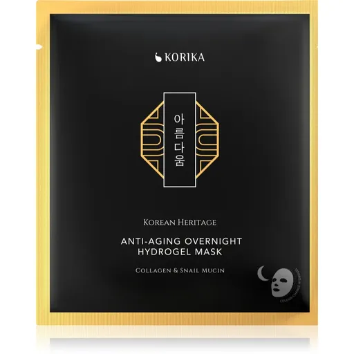 KORIKA Korean Heritage Collagen & Snail Mucin hydrogélová maska proti starnutiu 34 g