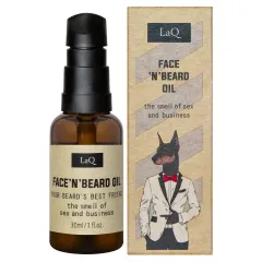 LaQ Sex & Business olej na fúzy a tvár 30 ml