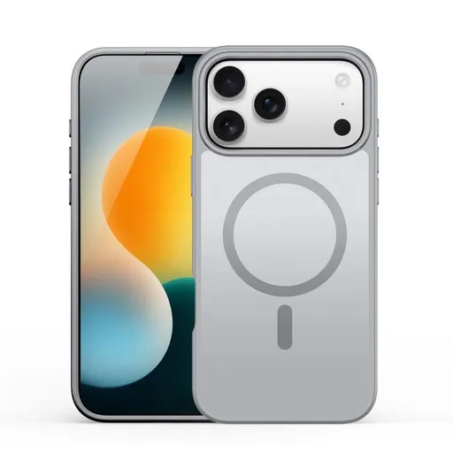 DUX YIND Ochranný obal s MagSafe pre Apple iPhone 17 Pro šedý