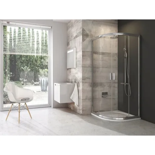 Ravak Blix sprchový kút štvrťkruh 90x90 cm 3B270C00Z1B