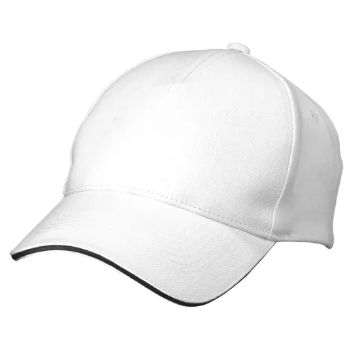 Myrtle Beach (Daiber) 5 panelová šiltovka MB035 - Biela / tmavomodrá