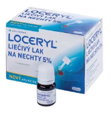 Loceryl liečivý lak na nechty 5% lum.1 x 2,5 ml