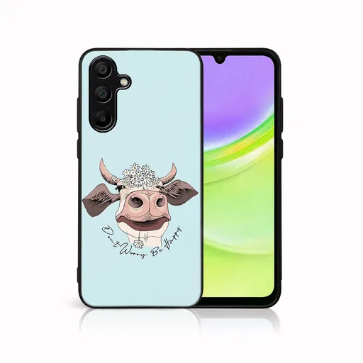 MY ART Ochranný kryt pre Samsung Galaxy A55 5G HAPPY COW (181)