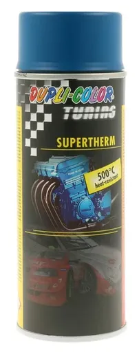 DC TUNING SUPERTHERM - Farba v spreji na vysoké teploty modrá do 400°C 0,4 L