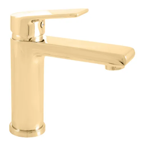 RAV SLEZÁK Colorado umývadlová batéria bez výpuste zlatá CO128.5Z